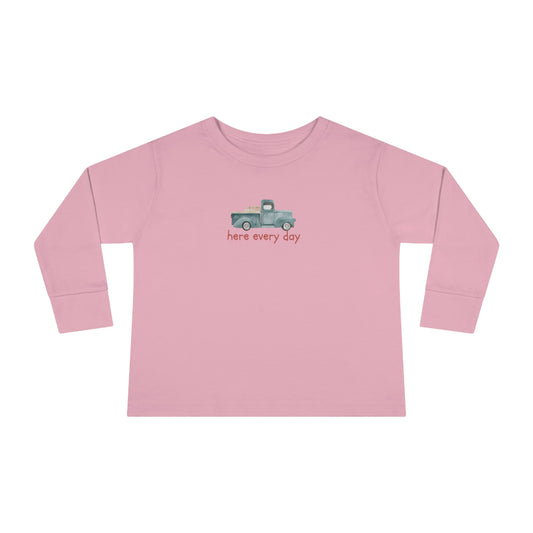 Toddler Long Sleeve old truck
